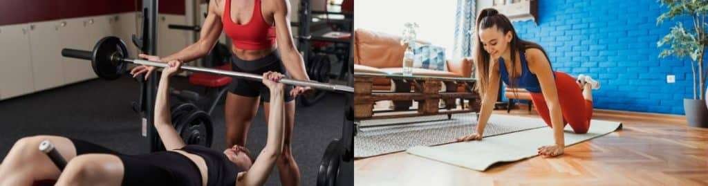Comparative Analysis of Gym Training vs. Outdoor/Home Workouts.