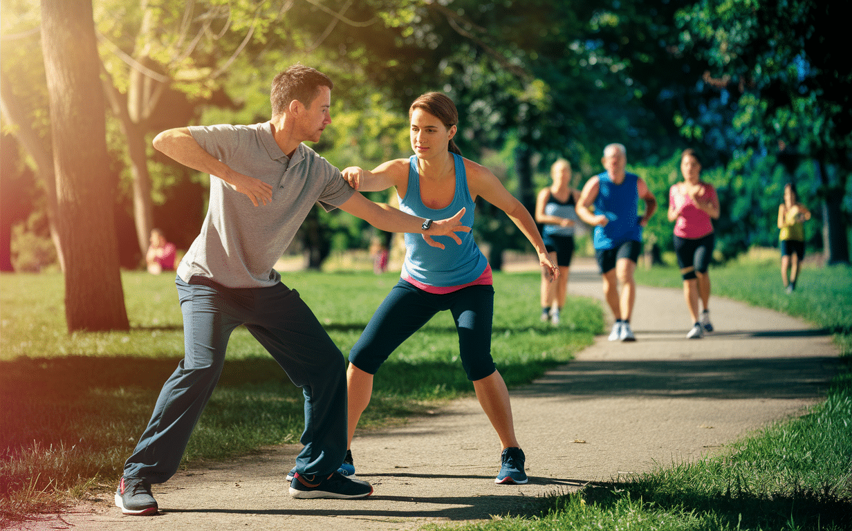 Lifestyle Trainer in action